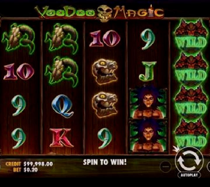 Voodoo Magic (RTG) slot game