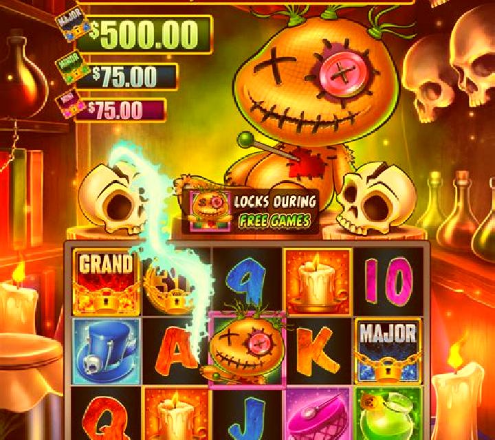 Voodoo Spells slot game