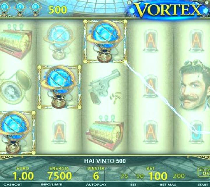 Vortex (Octavian Gaming) slot machine
