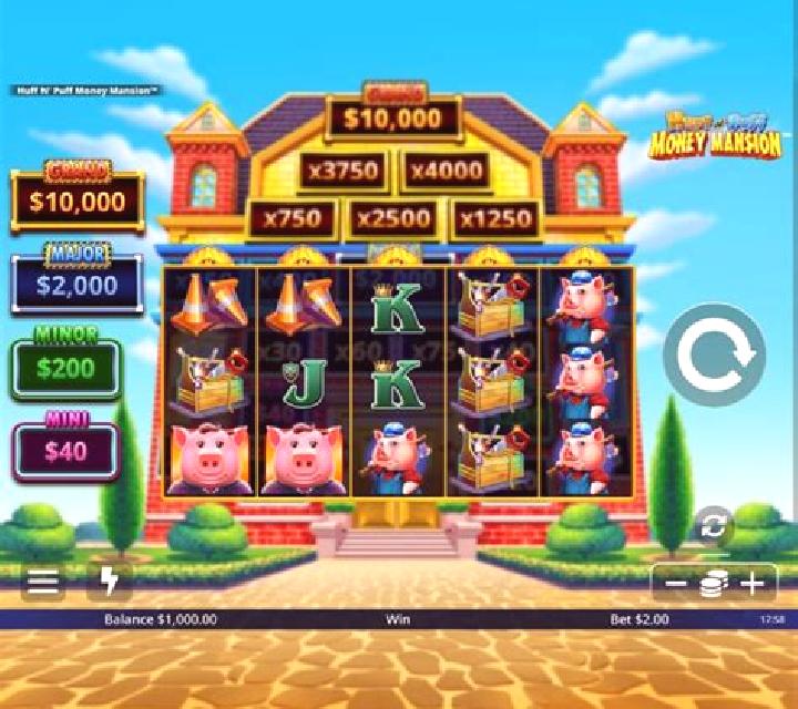 Wacky Mansion slot machine