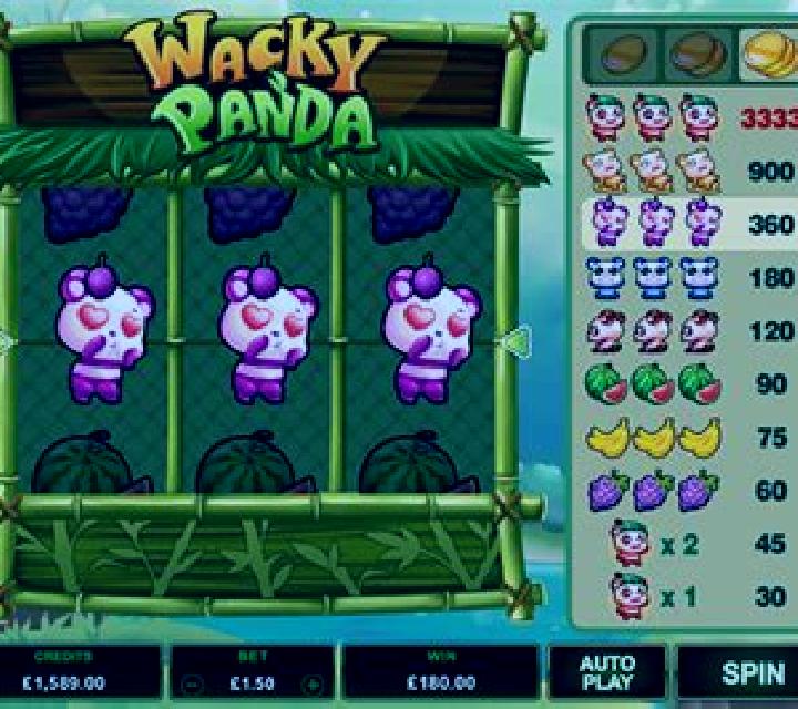 Wacky Panda slot machine