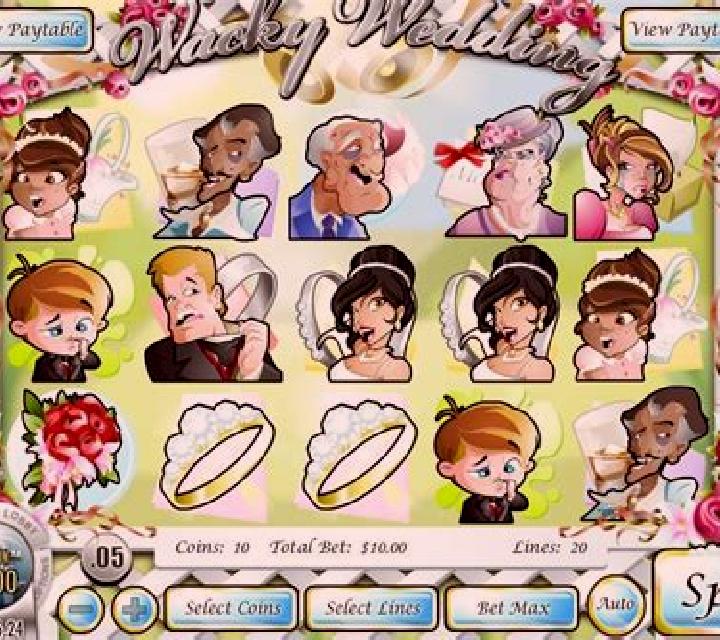 Wacky Wedding slot game
