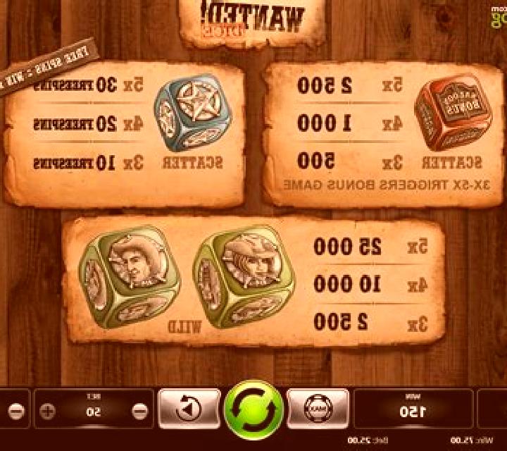 Wanted Dice slot