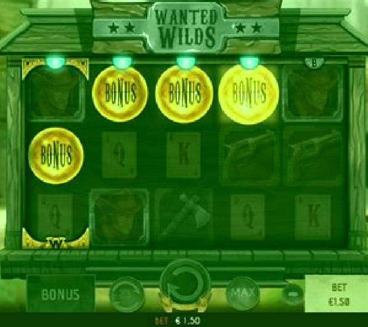 Wanted Wilds Revenge slot machine