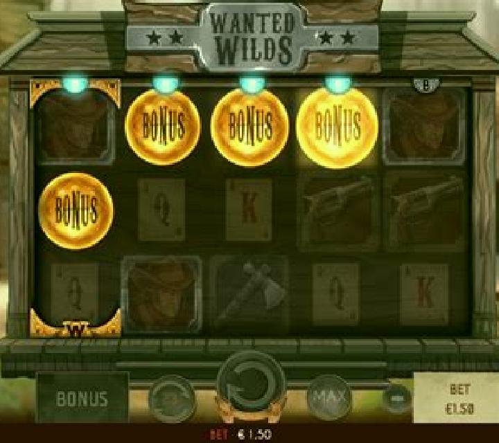 Wanted Wilds slot game