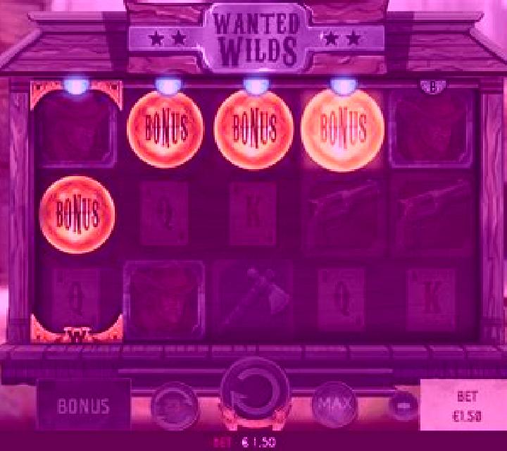 Wanted Wilds slot machine