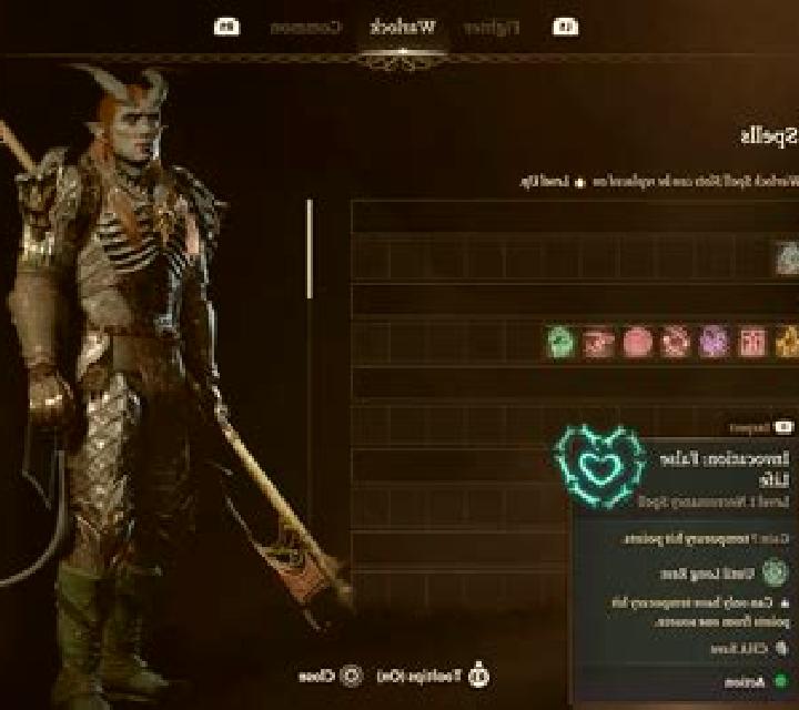 Warlock slot