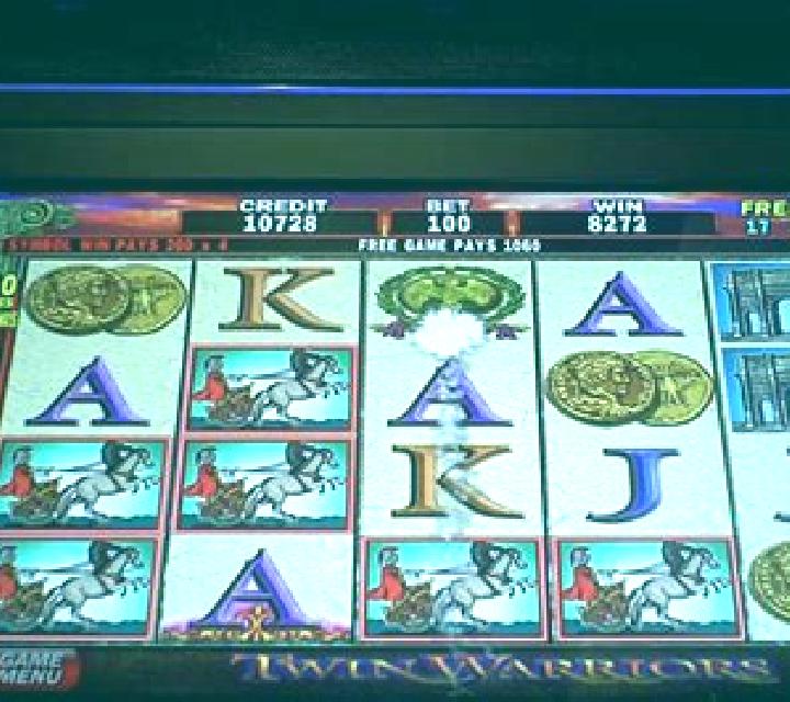 Warriors slot machine