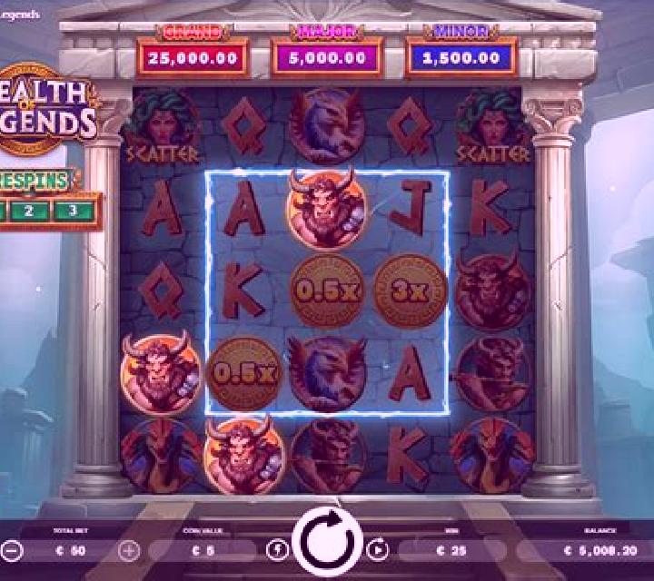 Wealth of Legends online slot