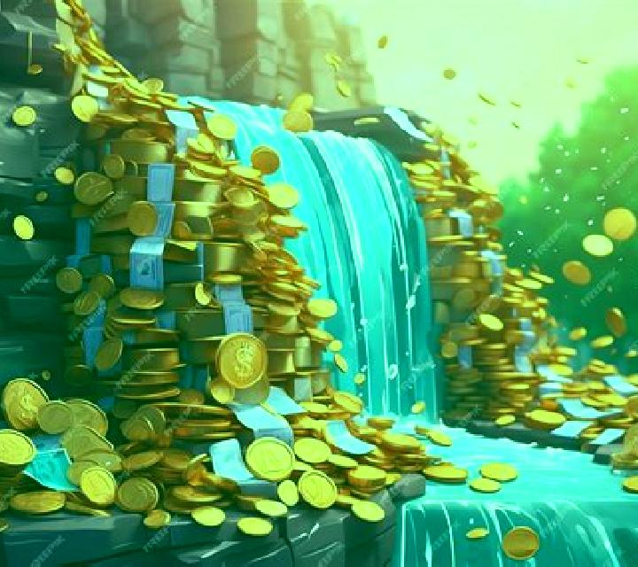 Wealthy Waterfall slot machine