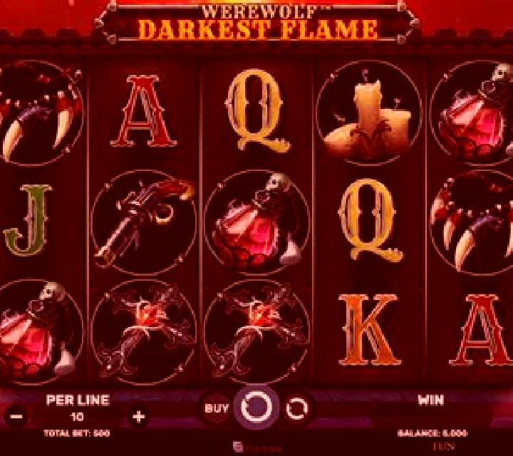 Werewolf Darkest Flame slot game