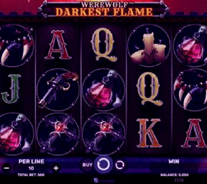 Werewolf Darkest Flame slot machine