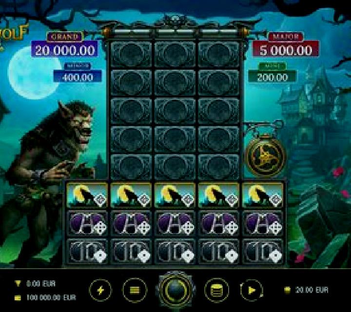 Werewolf Hour Dice slot game