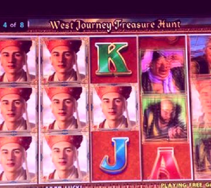 West Journey Treasure Hunt slot machine