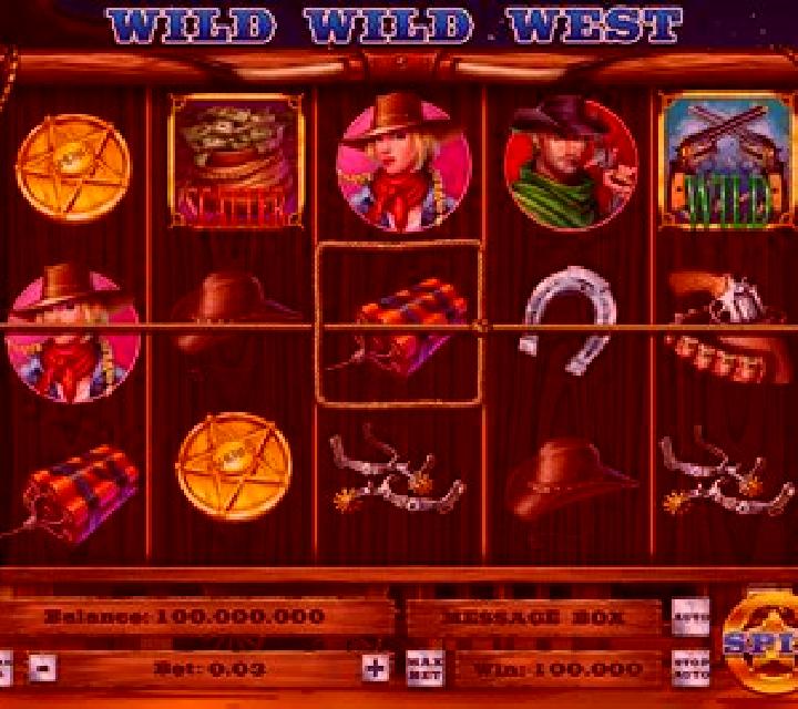 Western slot machine