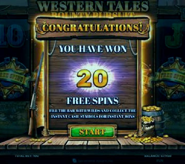 Western Tales - Bounty Pursuit online slot