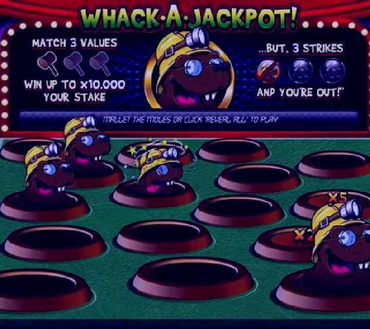 Whack a Jackpot slot