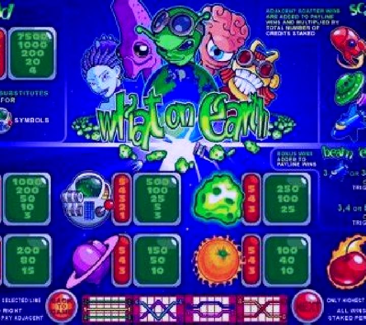 What on Earth slot machine