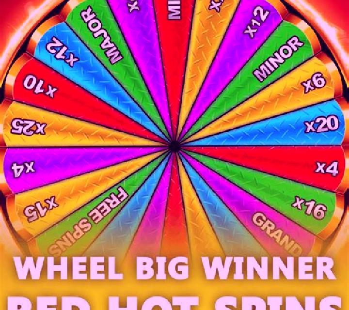 Wheel Big Winner Red Hot Spins online slot