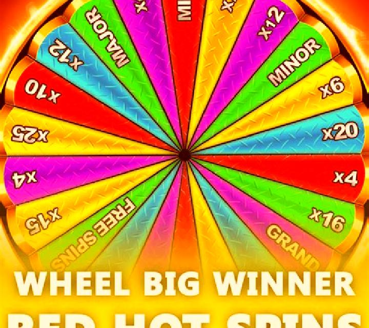 Wheel Big Winner Red Hot Spins slot machine