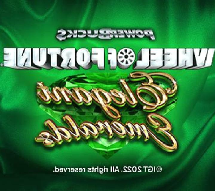 Wheel of Fortune Elegant Emeralds slot game