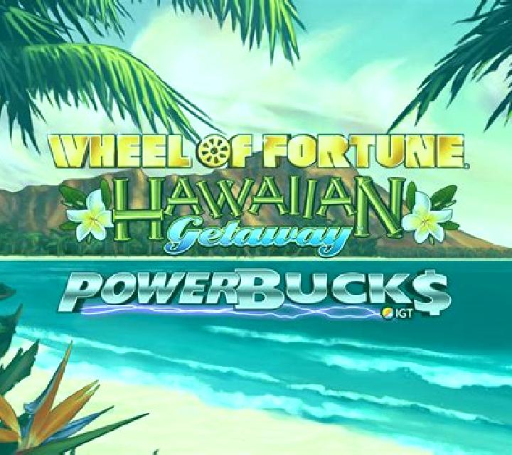 Wheel of Fortune Hawaiian Getaway Powerbucks slot game