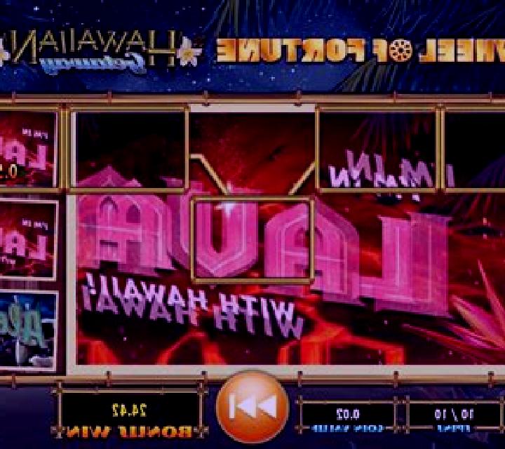 Wheel of Fortune Hawaiian Getaway slot game