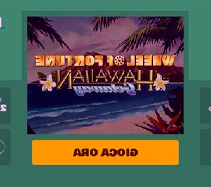 Wheel of Fortune Hawaiian Getaway slot machine