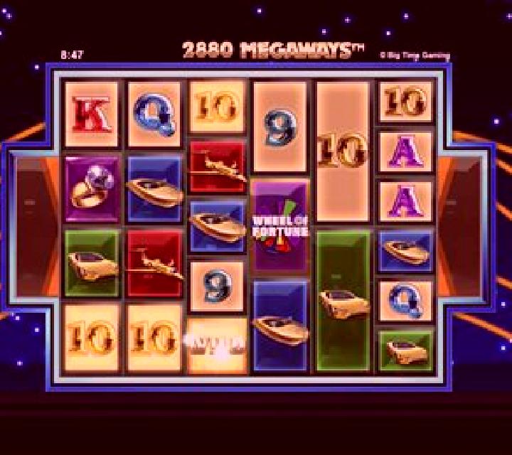 Wheel of Fortune Megaways slot game
