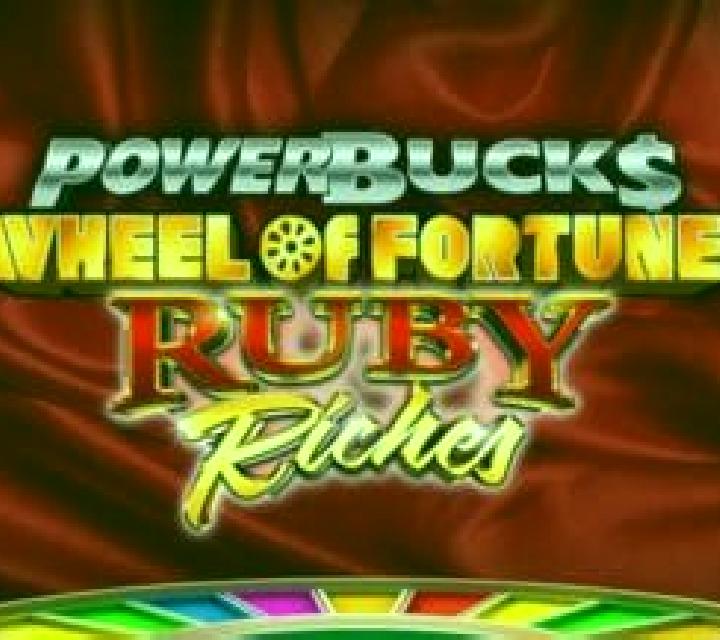 Wheel of Fortune Ruby Riches slot machine