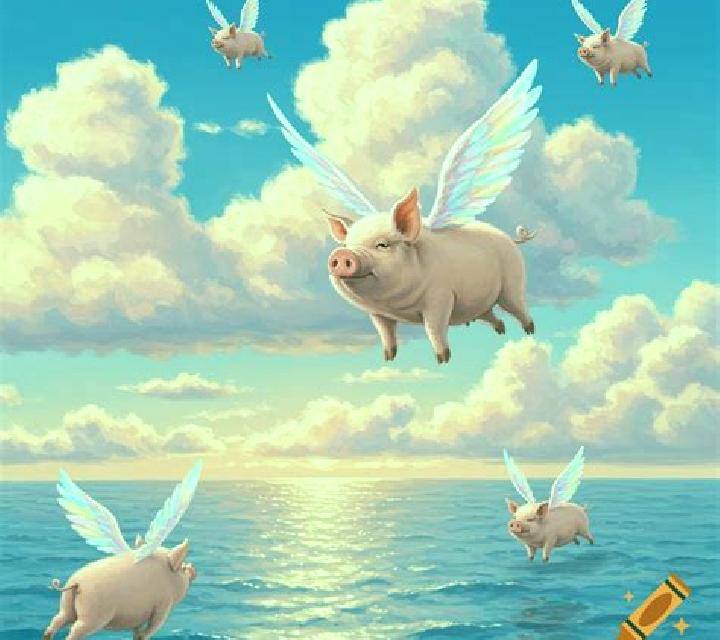 When Pigs Fly (Netent) slot game