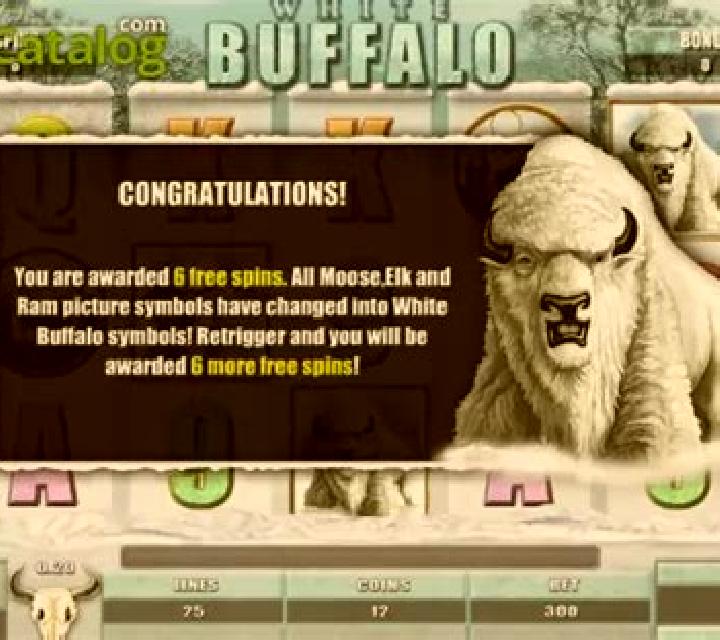 White Buffalo (Microgaming) slot