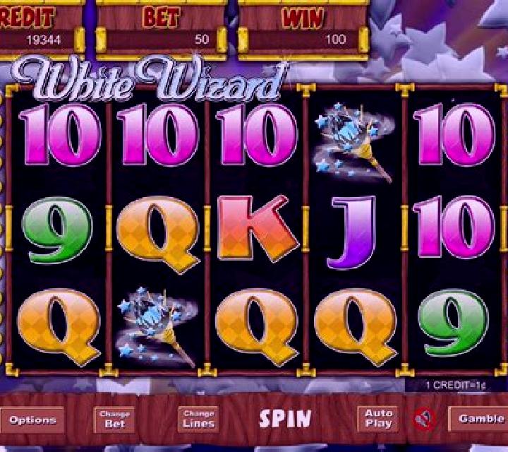 White Wizard slot machine