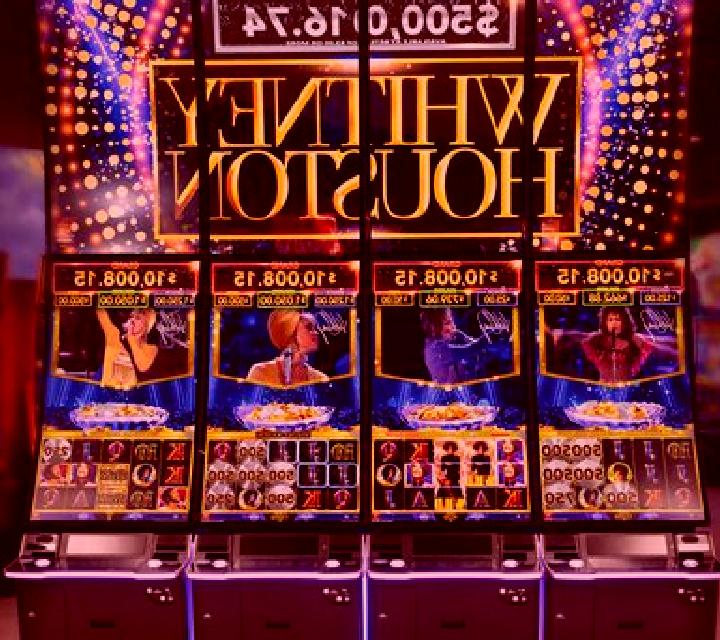 Whitney Houston slot machine