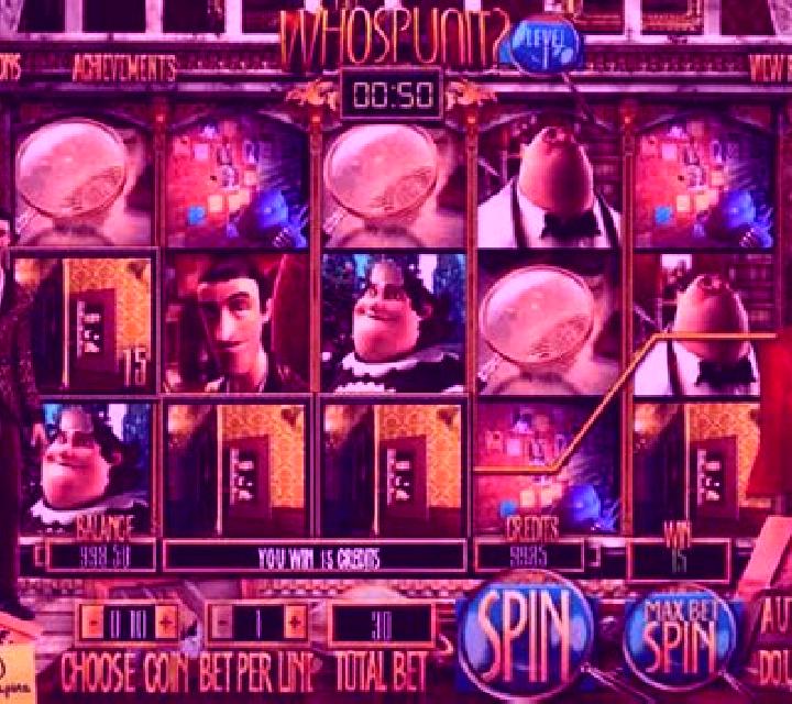 Who Spun It? slot game