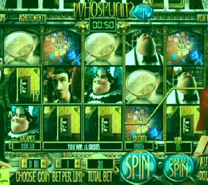 Who Spun It? slot machine