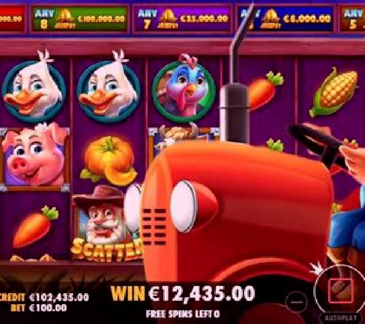 Wild Acres Farm slot machine