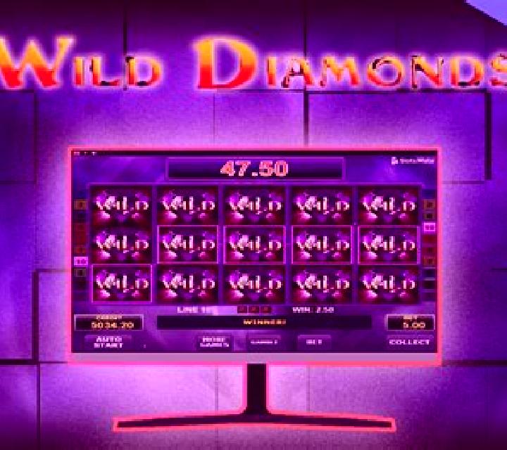 Wild Diamonds (Amatic Industries) slot game
