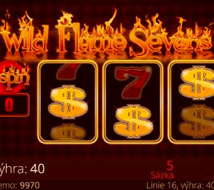 Wild Flames Sevens slot machine