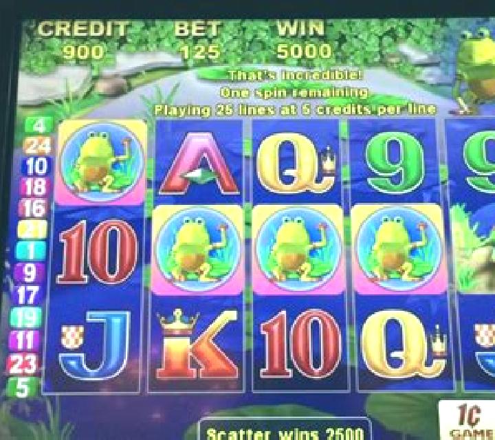 Wild Frog slot machine