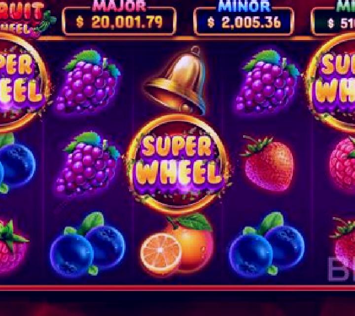 Wild Fruit Super Wheel slot game