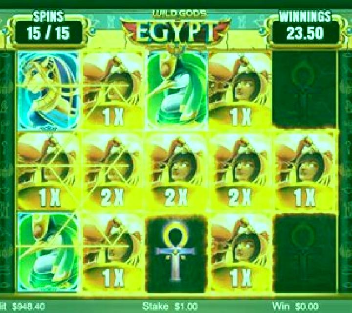 Wild Gods of Egypt online slot