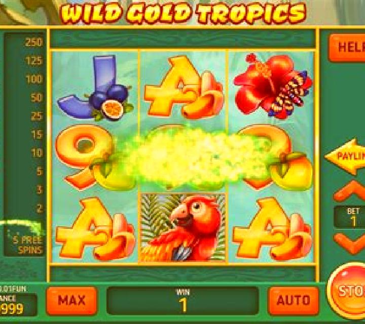 Wild Gold Tropics (Pull Tabs) slot