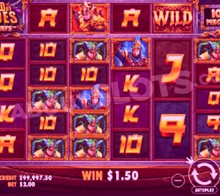 Wild Heroes slot game
