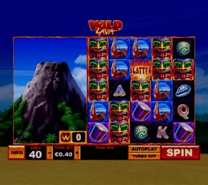 Wild Lava Scratch slot machine