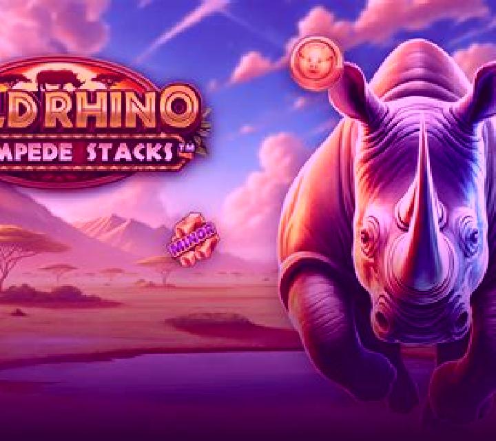Wild Rhino Stampede Stacks online slot