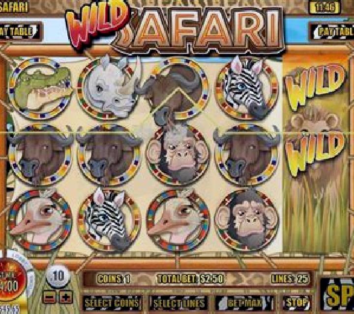 Wild Safari (Rival) slot game