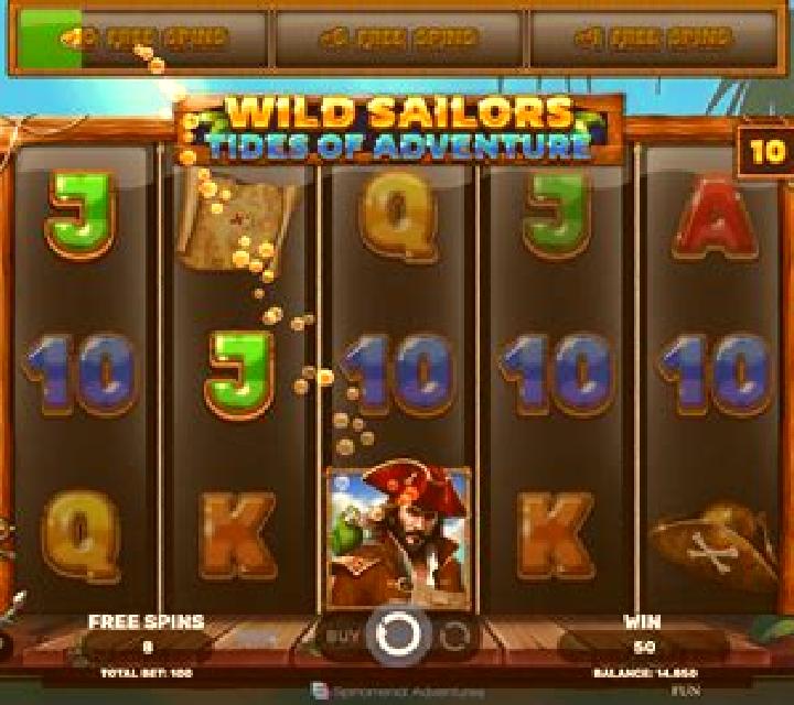 Wild Sailors - Tides of Adventure slot game