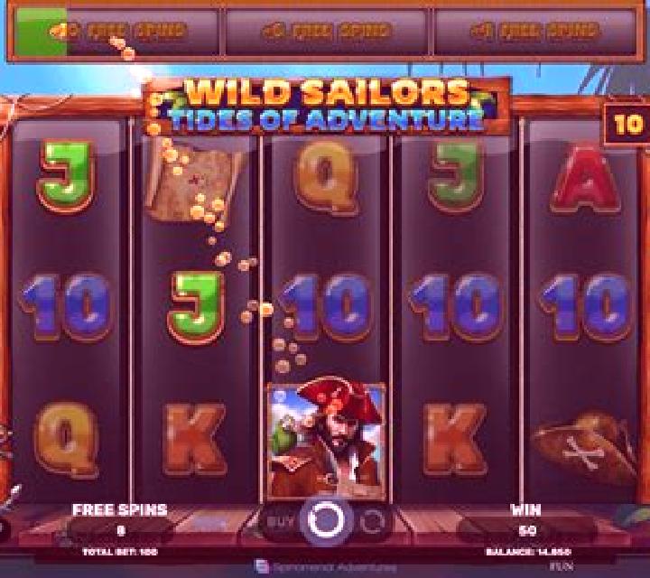 Wild Sailors - Tides of Adventure slot machine