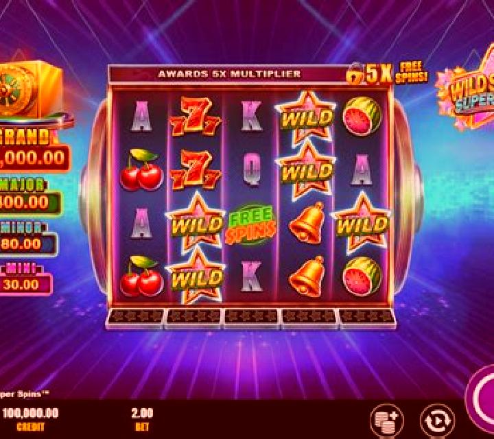 Wild Stacks Super Spins slot